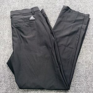 Adidas Ultimate 365 Golf Pants Men's Size 36x33 Black Performance Three Lines